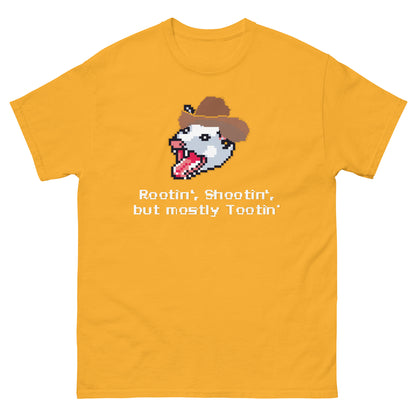 Rootin', Shootin', but mostly Tootin' shirt