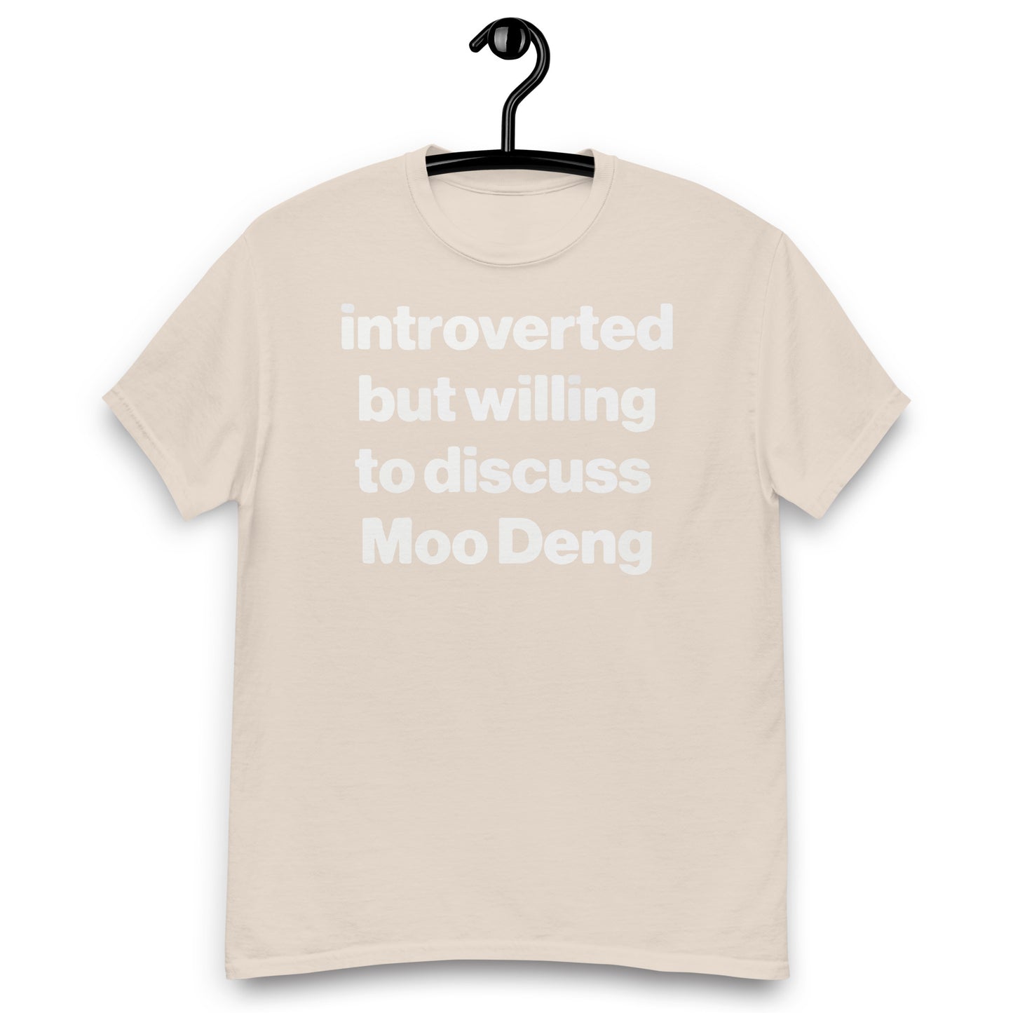 Introverted But Willing To Discuss Moo Deng shirt