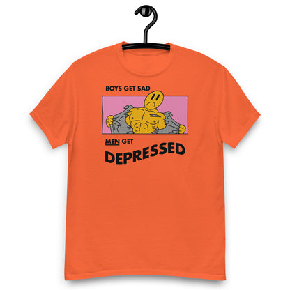 Boys Get Sad Men Get Depressed. shirt