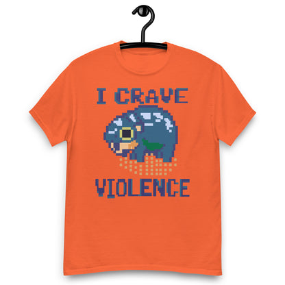 I Crave Violence Moo Deng Pixel Art Shirt