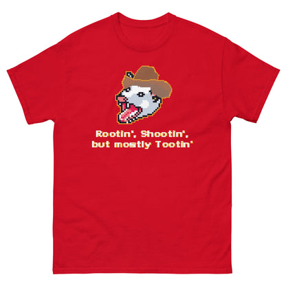 Rootin', Shootin', but mostly Tootin' shirt