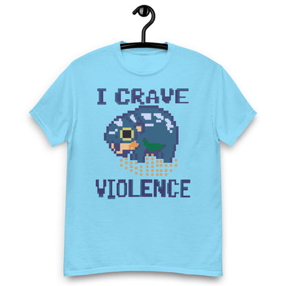 I Crave Violence Moo Deng Pixel Art Shirt