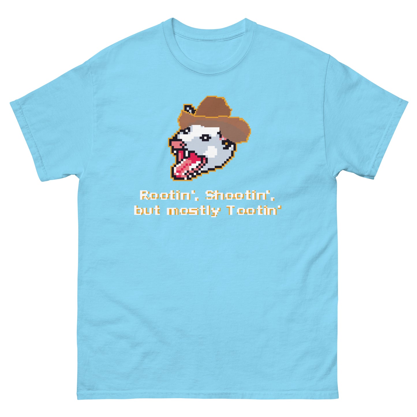 Rootin', Shootin', but mostly Tootin' shirt