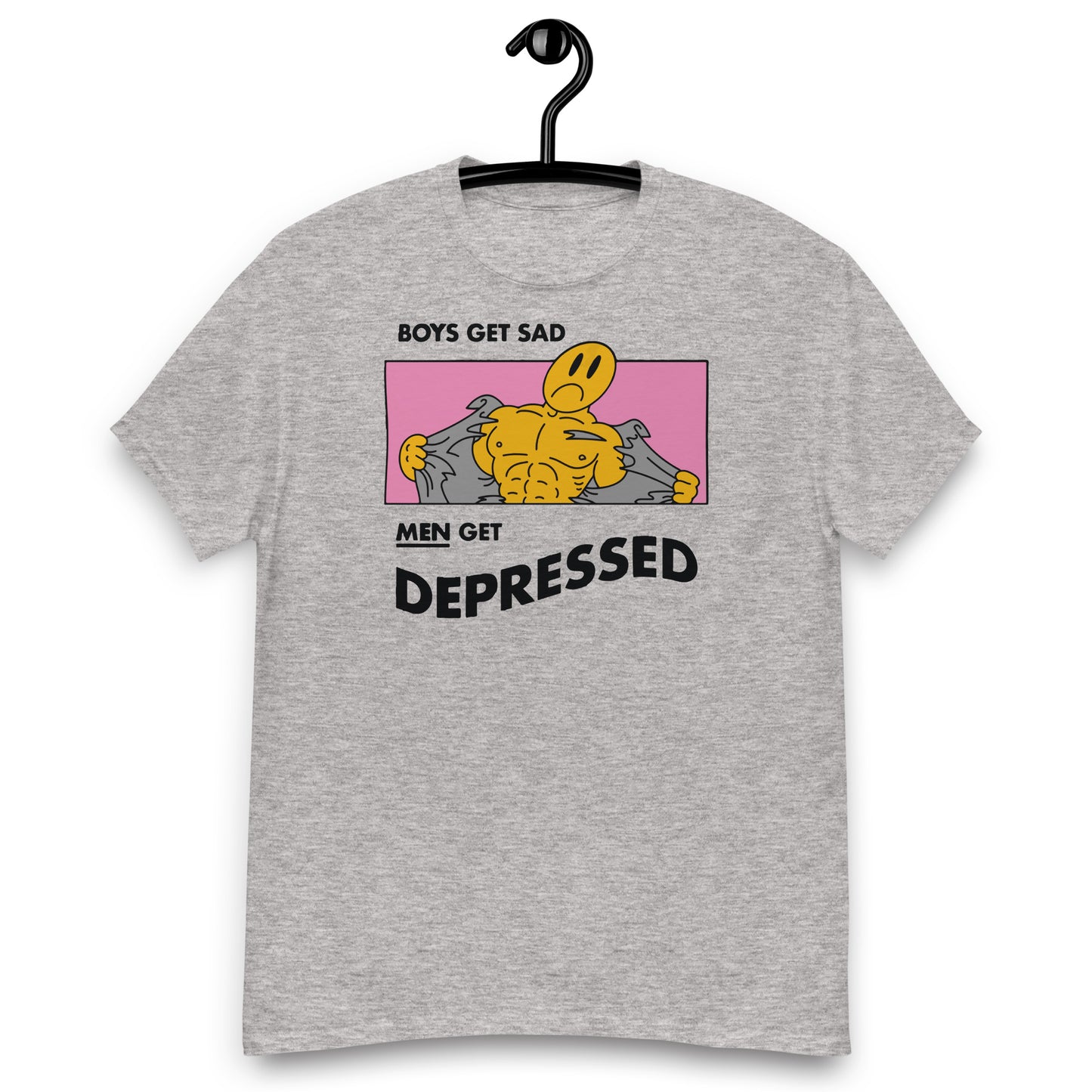 Boys Get Sad Men Get Depressed. shirt