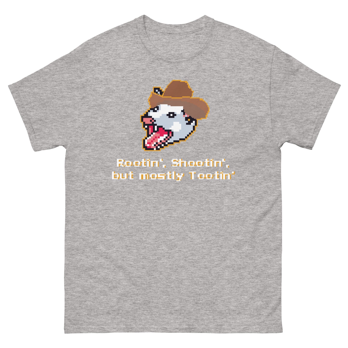 Rootin', Shootin', but mostly Tootin' shirt