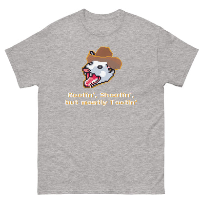 Rootin', Shootin', but mostly Tootin' shirt