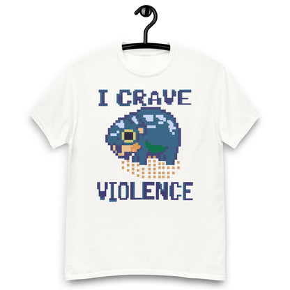 I Crave Violence Moo Deng Pixel Art Shirt