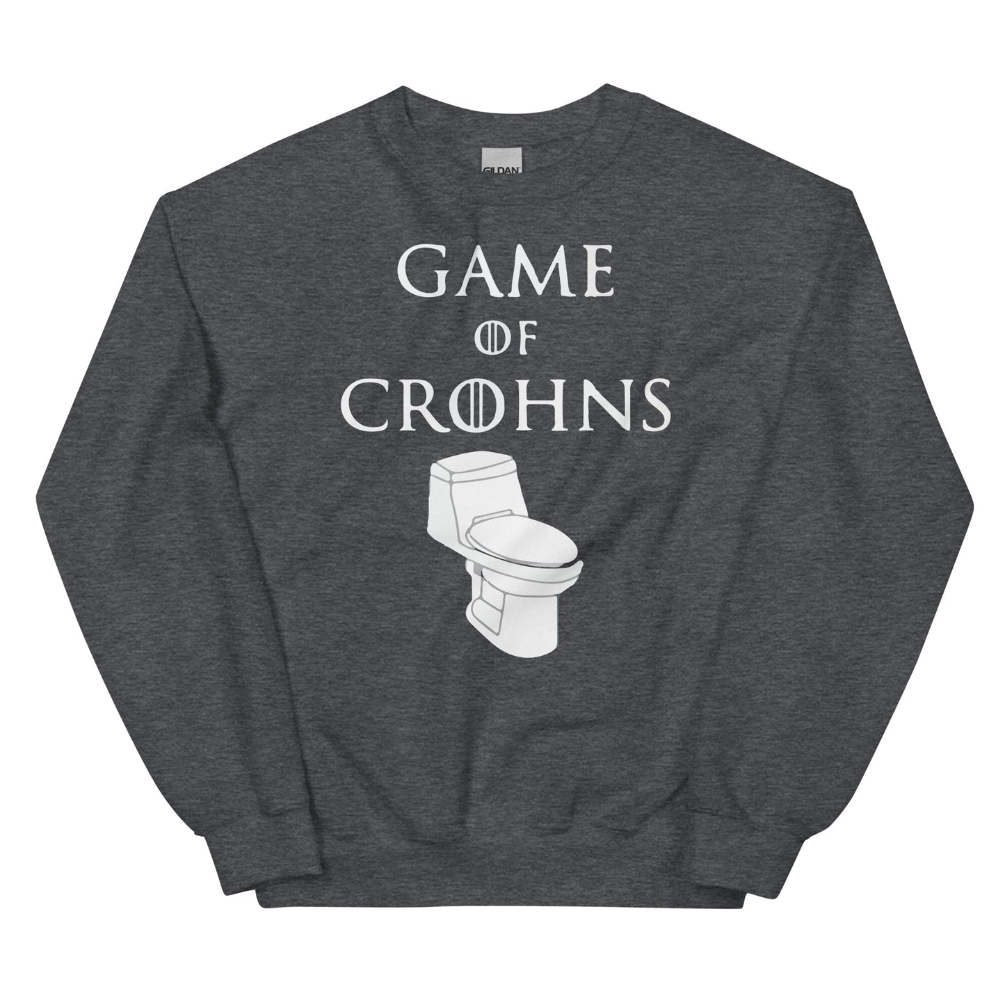 Sudadera unisex juego de crohns