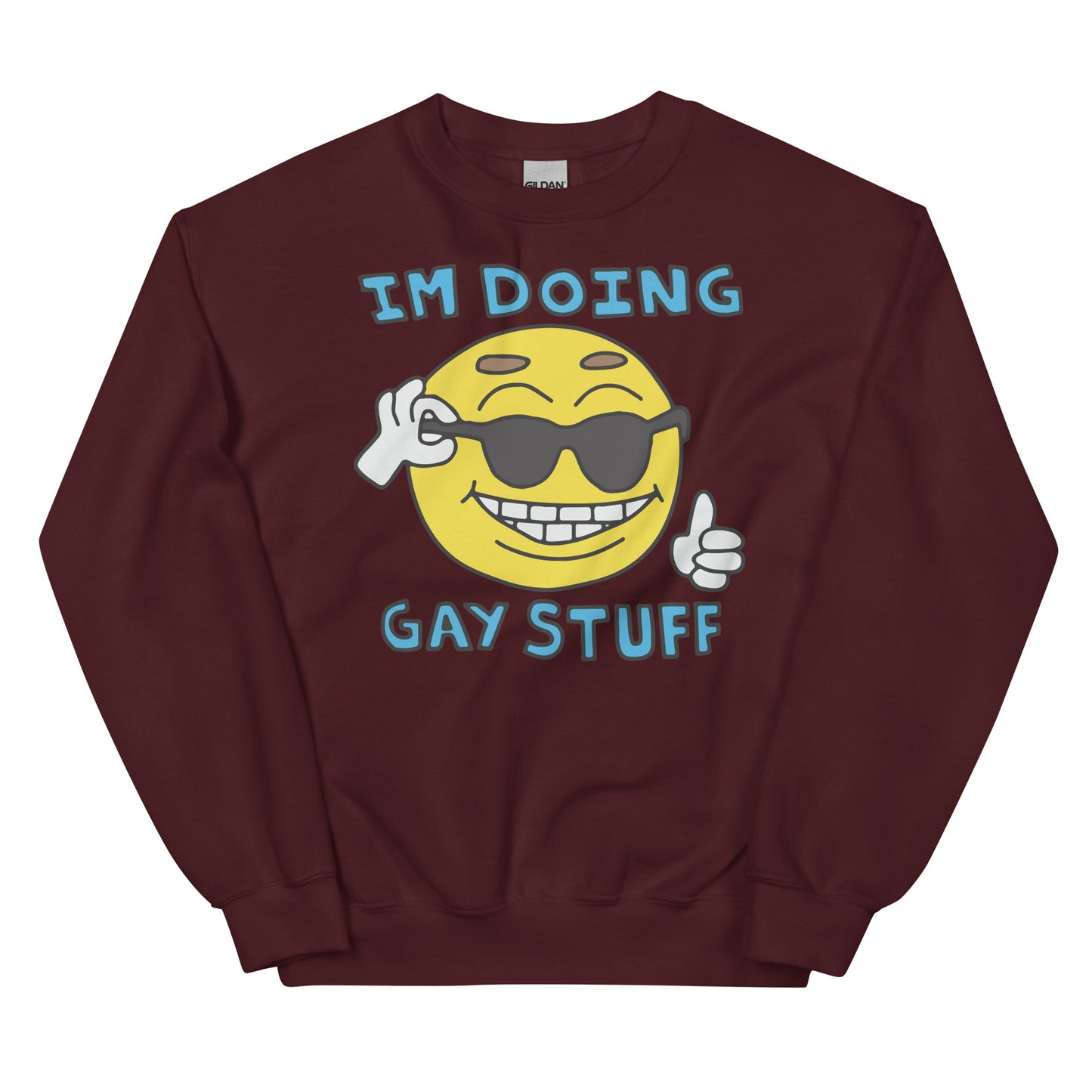 Estoy haciendo cosas gay. Sudadera unisex