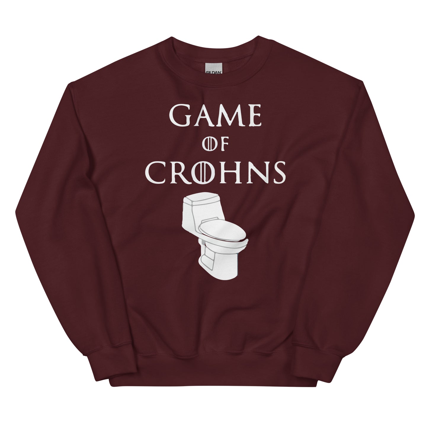 Sudadera unisex juego de crohns