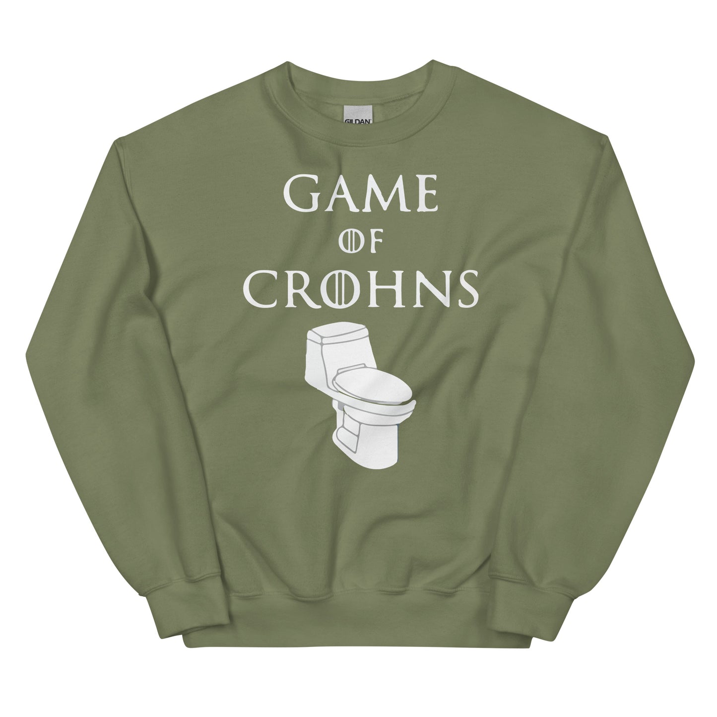 Sudadera unisex juego de crohns