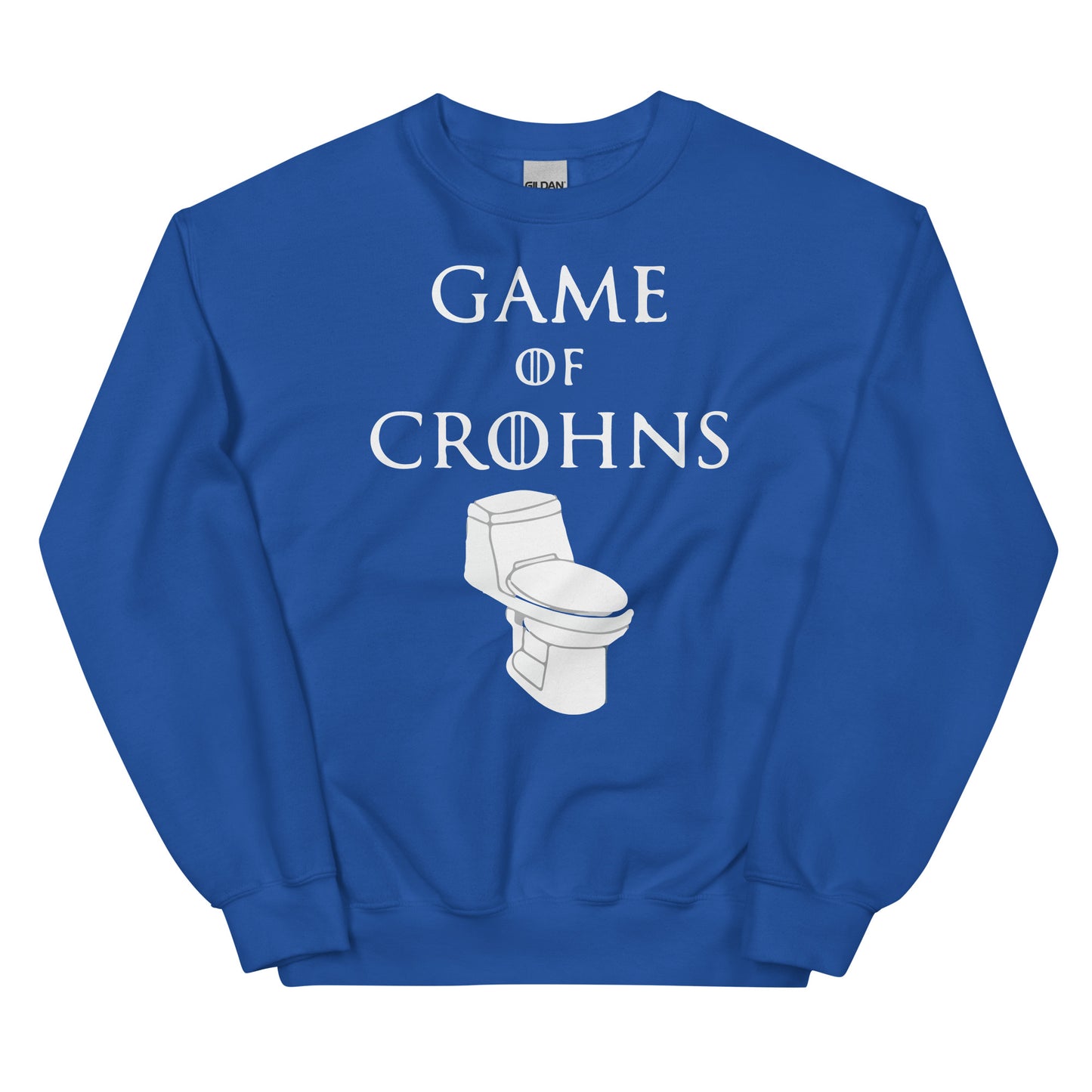 Sudadera unisex juego de crohns