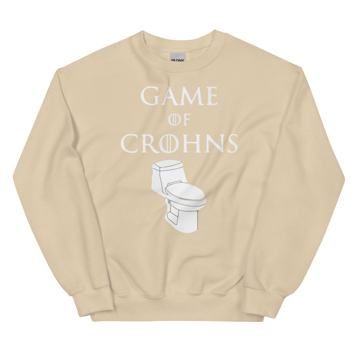 Sudadera unisex juego de crohns