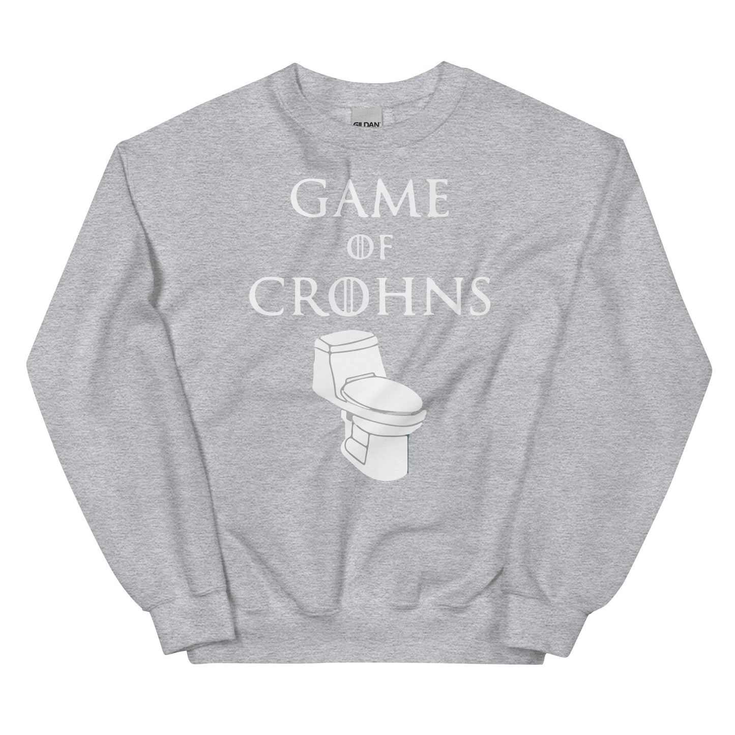 Sudadera unisex juego de crohns