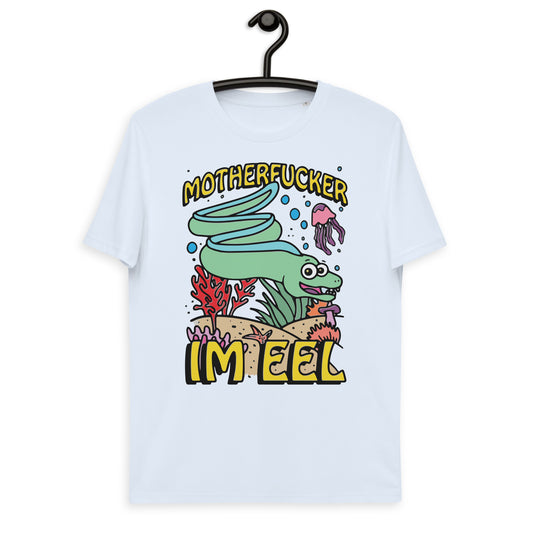 Hijo de puta soy anguila Camiseta unisex de algodón orgánico