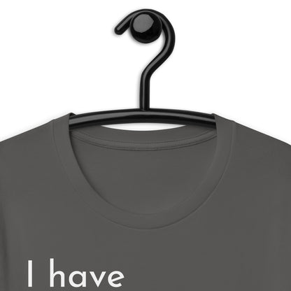 I have normal-looking genitals Unisex t-shirt