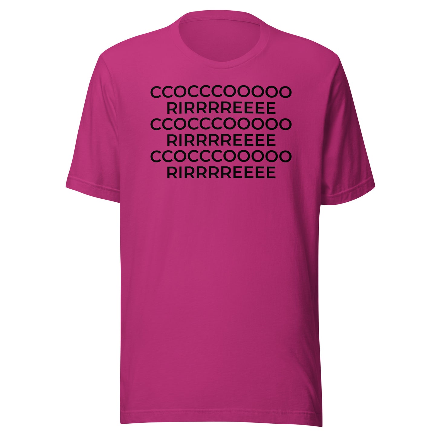 CCOCCCCOOOOO Camiseta unisex