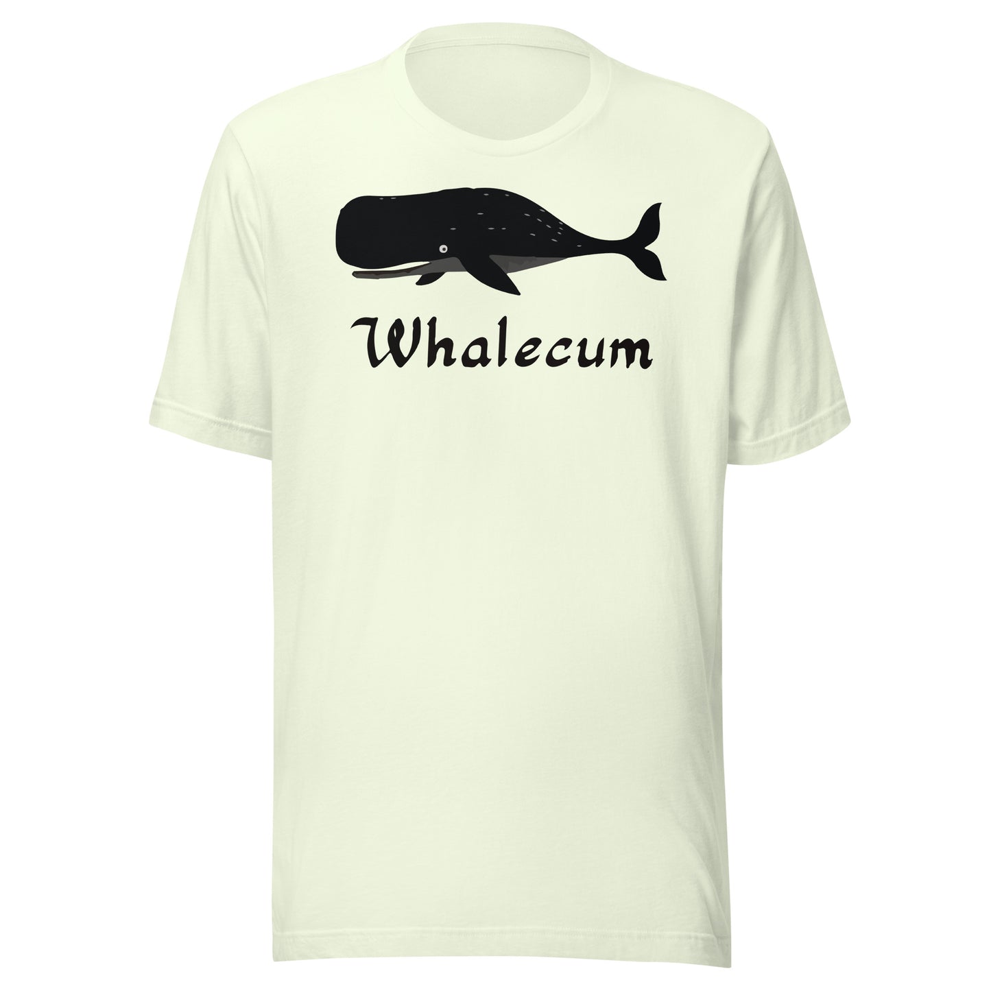 Whalecum Unisex t-shirt