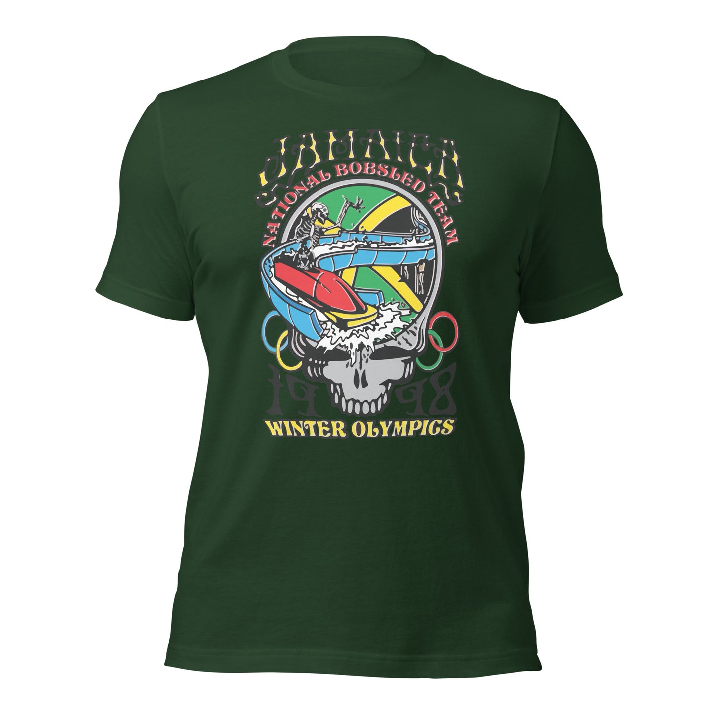 Jamaica National Bobsled Team Unisex t-shirt