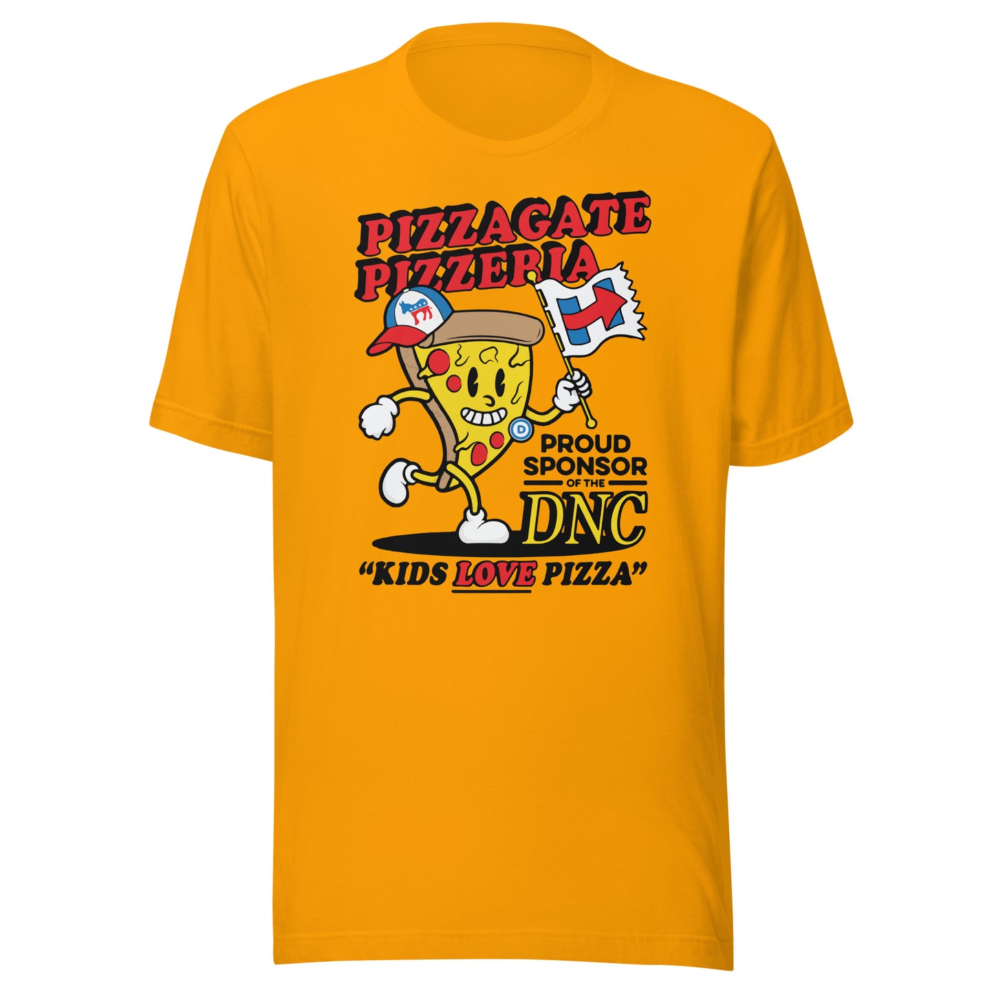 Pizzería Pizzagate. Camiseta unisex