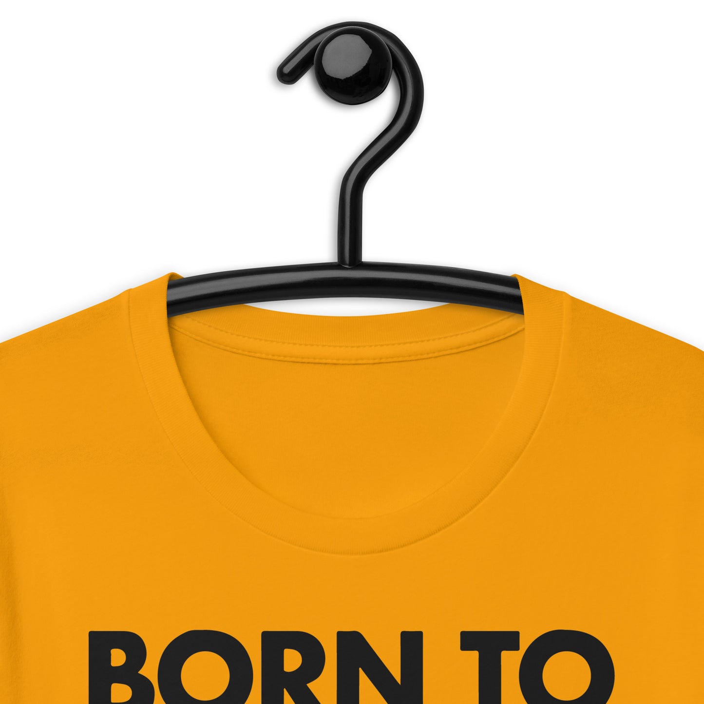 Born To Piss, Forced To Cum. Unisex t-shirt