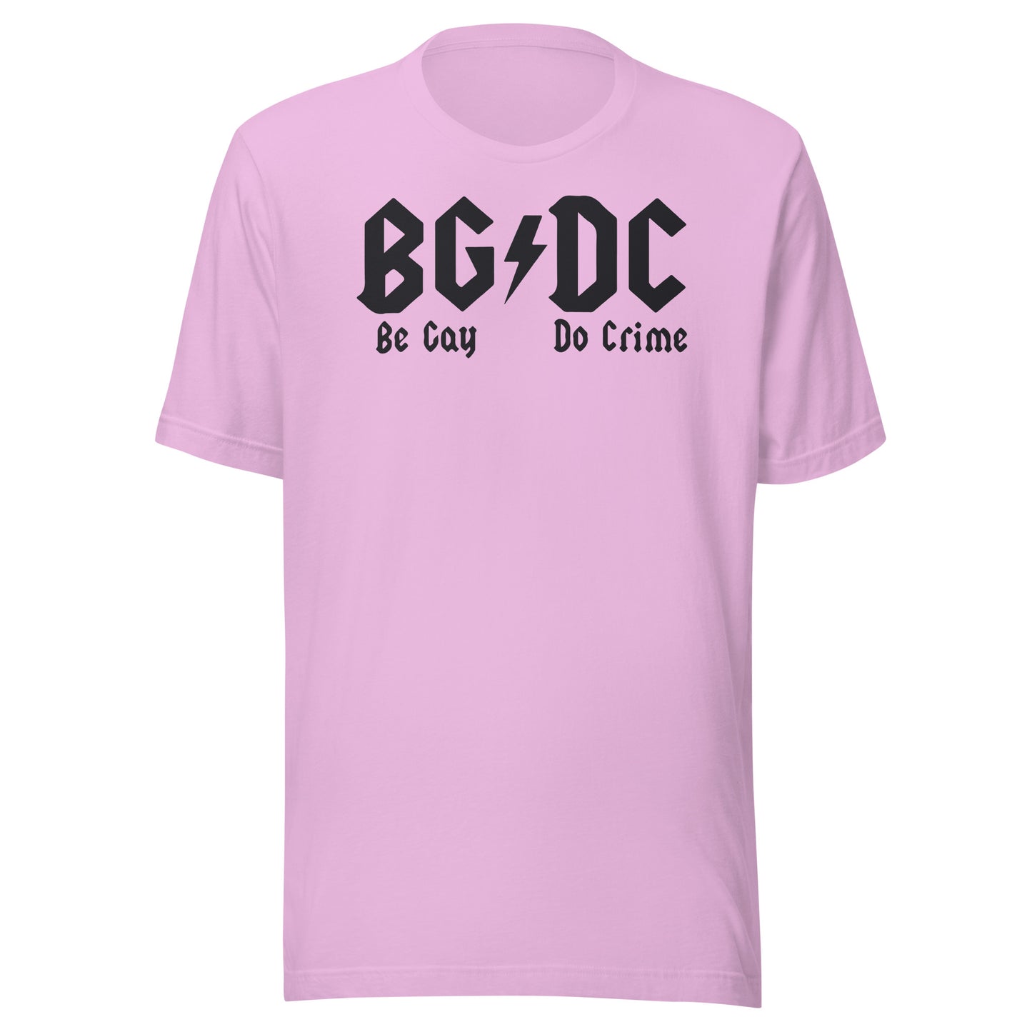 Camiseta Be Gay Do Crime Unisex