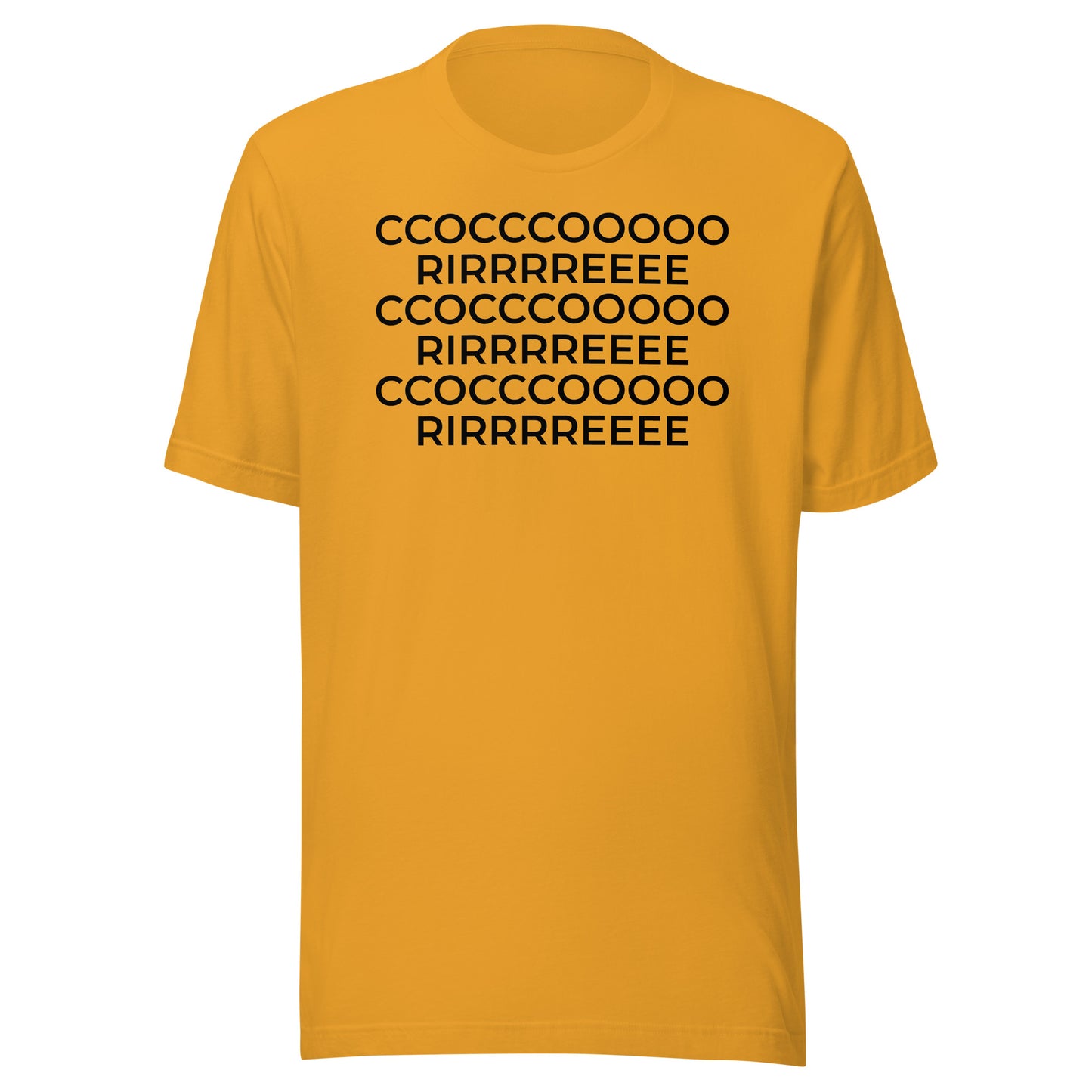 CCOCCCCOOOOO Camiseta unisex