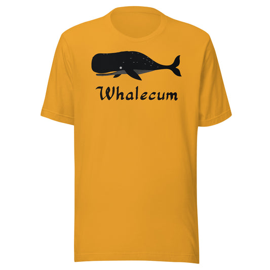 Camiseta unisex Whalecum