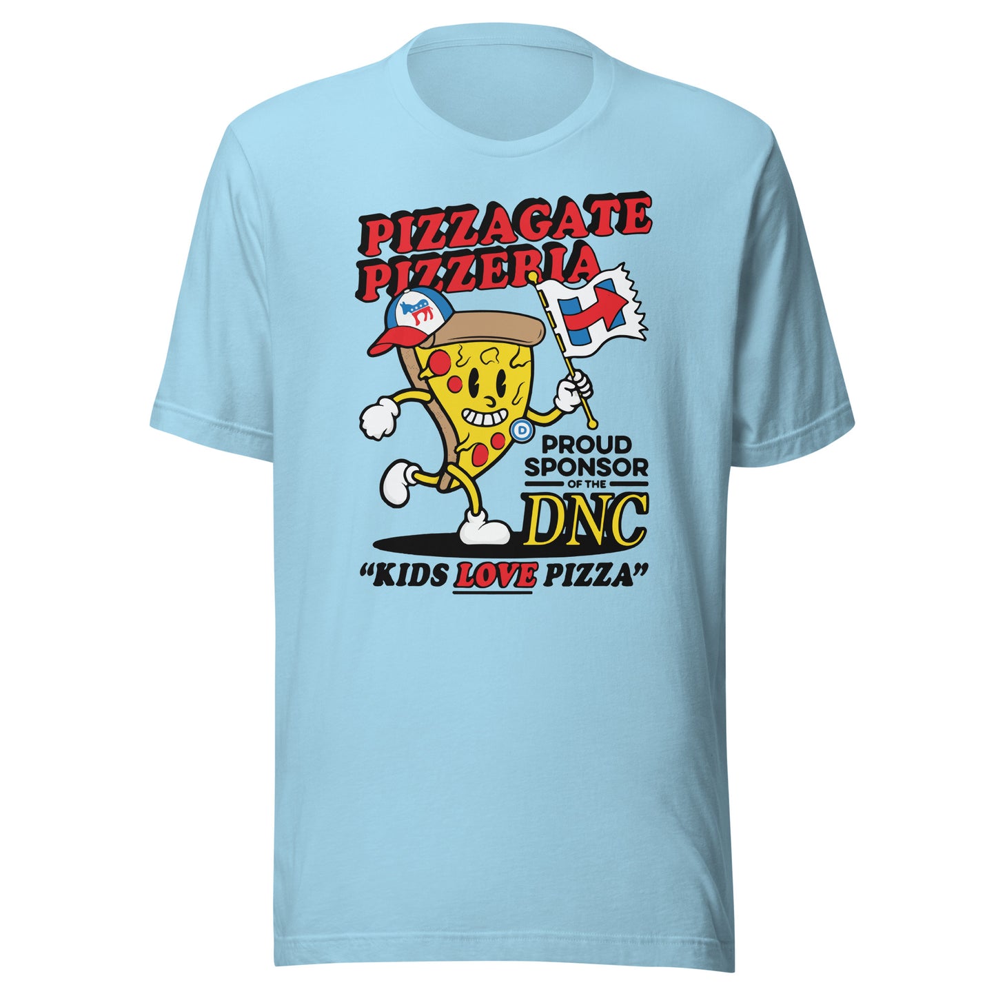 Pizzería Pizzagate. Camiseta unisex