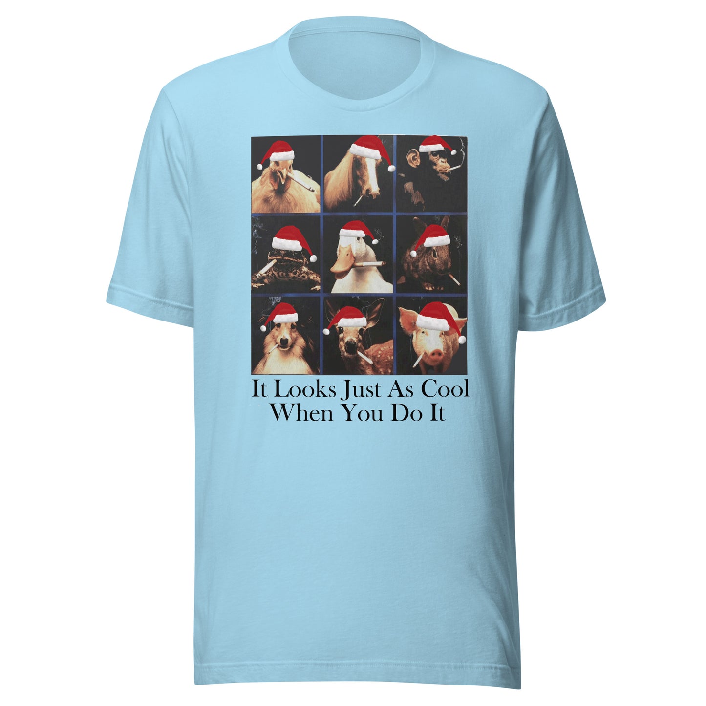 It Looks Just As Cool When You Do It Christmas Hat Unisex t-shirt