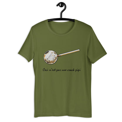 Ceci N'est Pas Une Crack Pipe Camiseta unisex