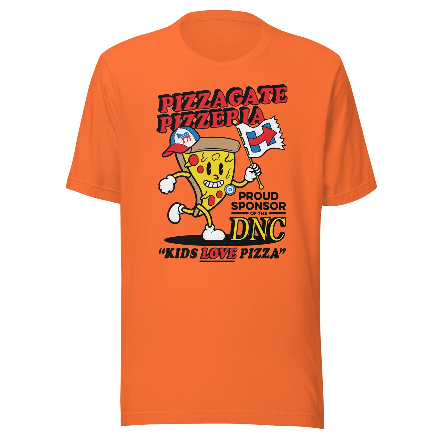 Pizzería Pizzagate. Camiseta unisex