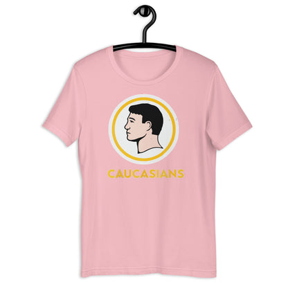 Caucasians Unisex t-shirt