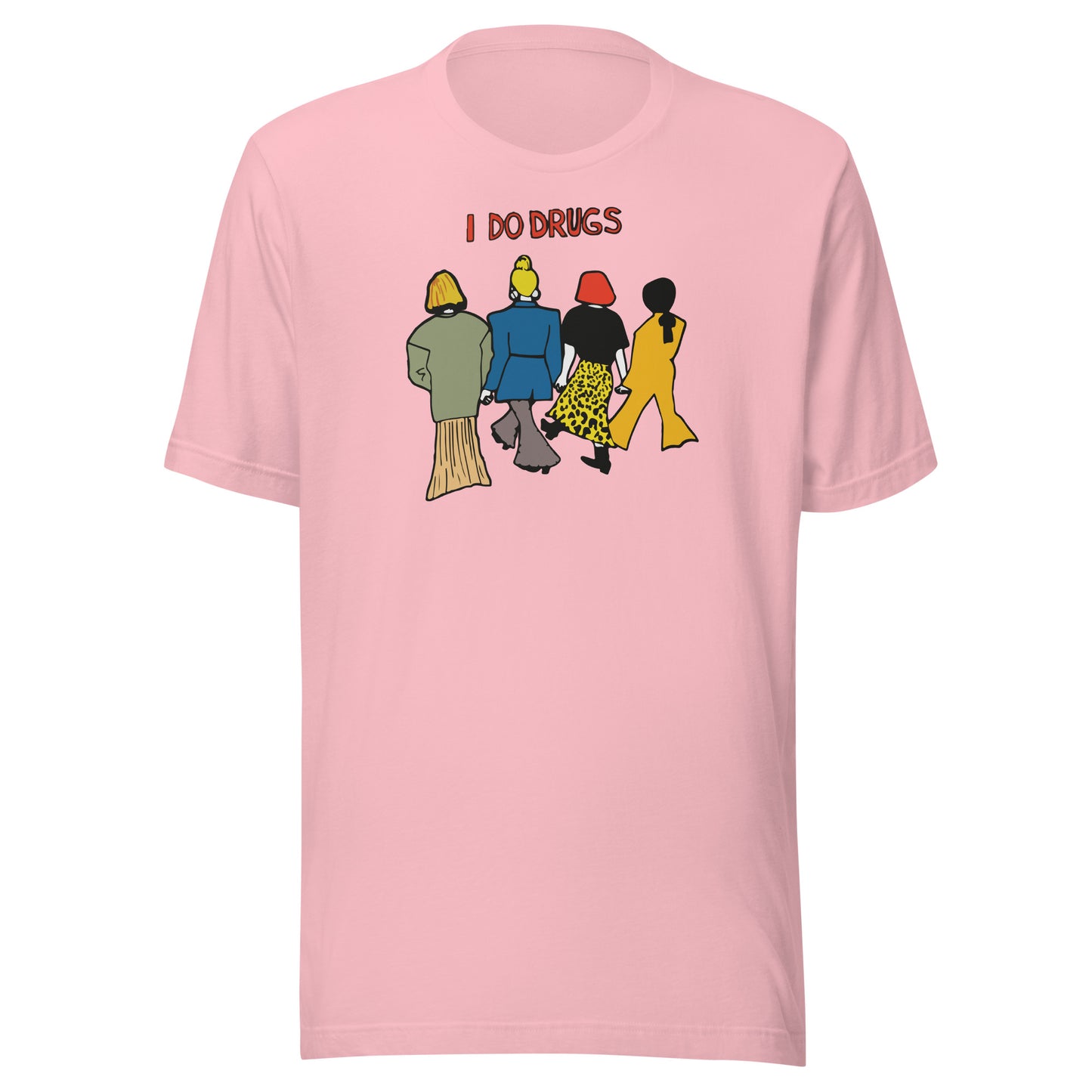 Tomo drogas camiseta unisex divertida