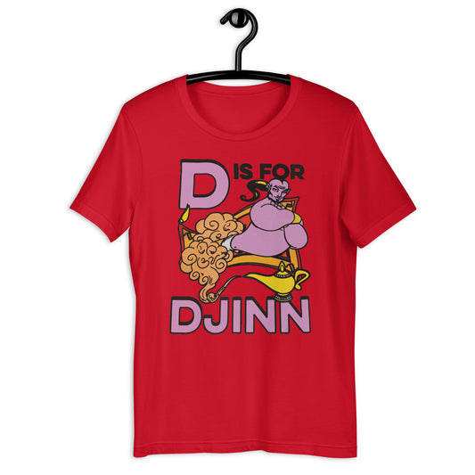 D es para Djinn camiseta unisex