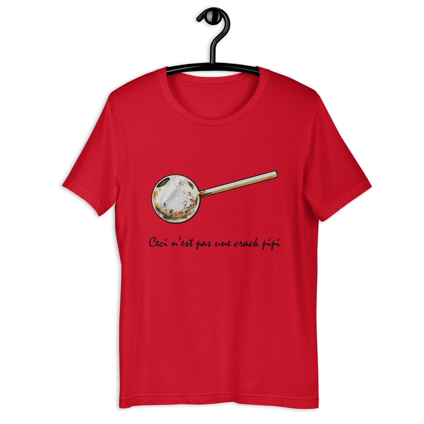 Ceci N'est Pas Une Crack Pipe Unisex t-shirt