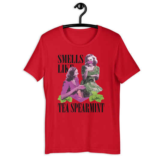 Smells Like Tea Spearmint Unisex t-shirt