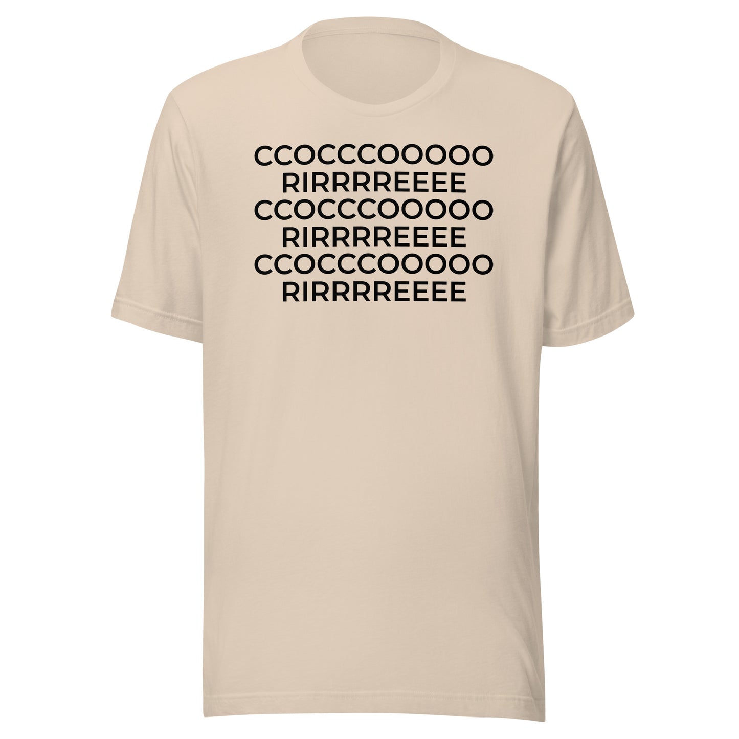 CCOCCCCOOOOO Camiseta unisex