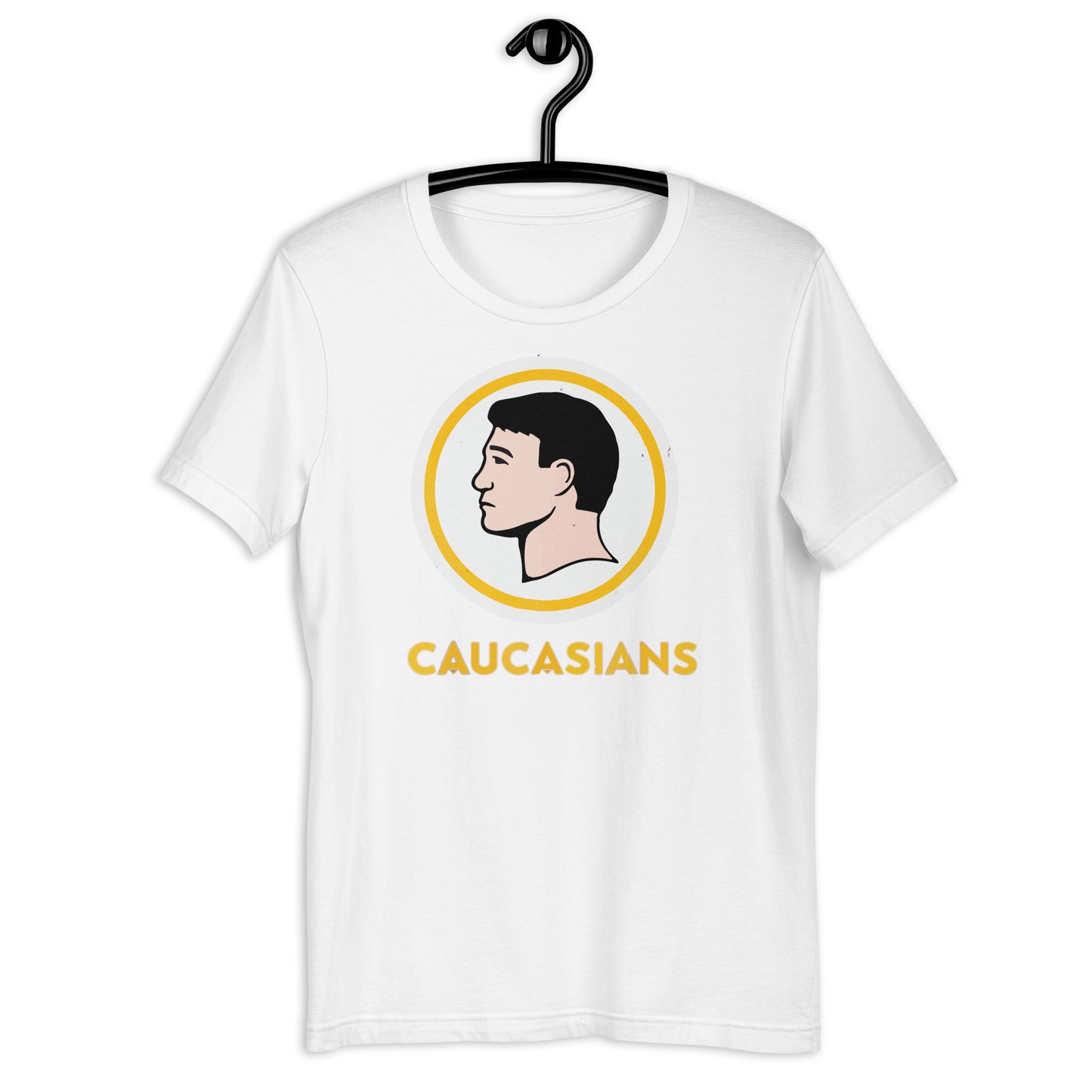 Caucasians Unisex t-shirt