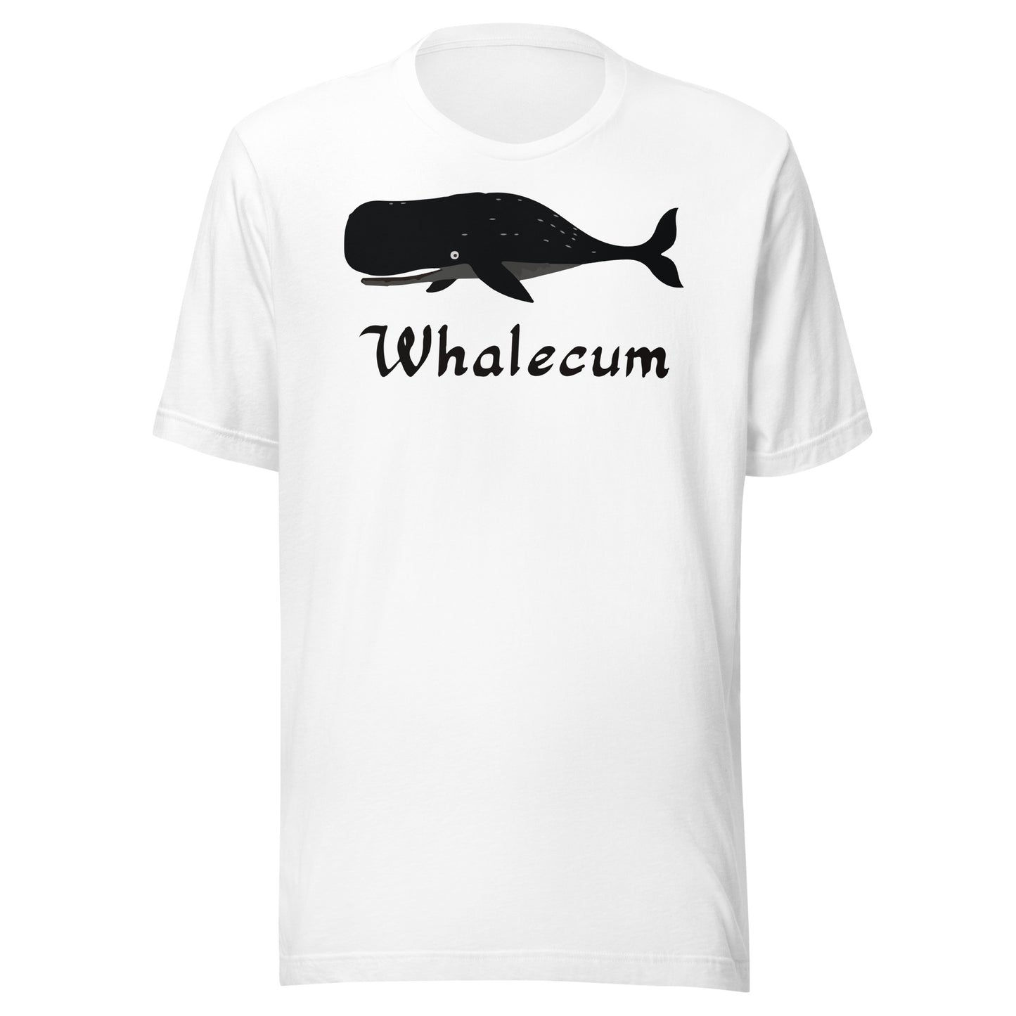 Whalecum Unisex t-shirt