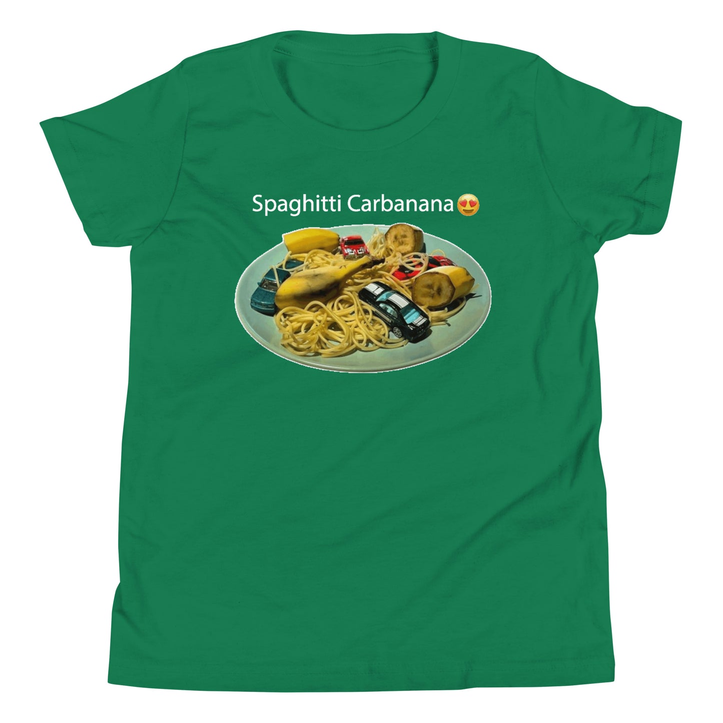 Spaghitti Carbanana Youth Short Sleeve T-Shirt