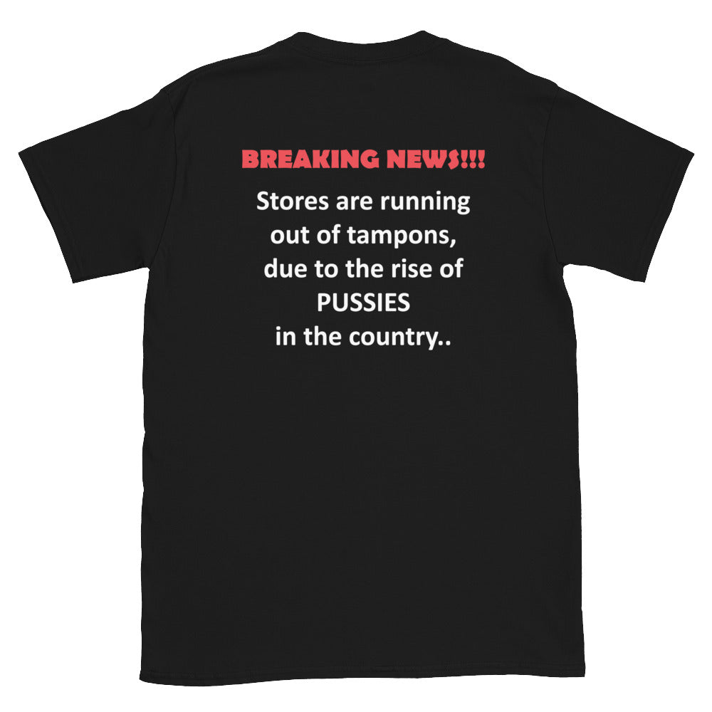 BREAKING NEWS Short-Sleeve Unisex T-Shirt