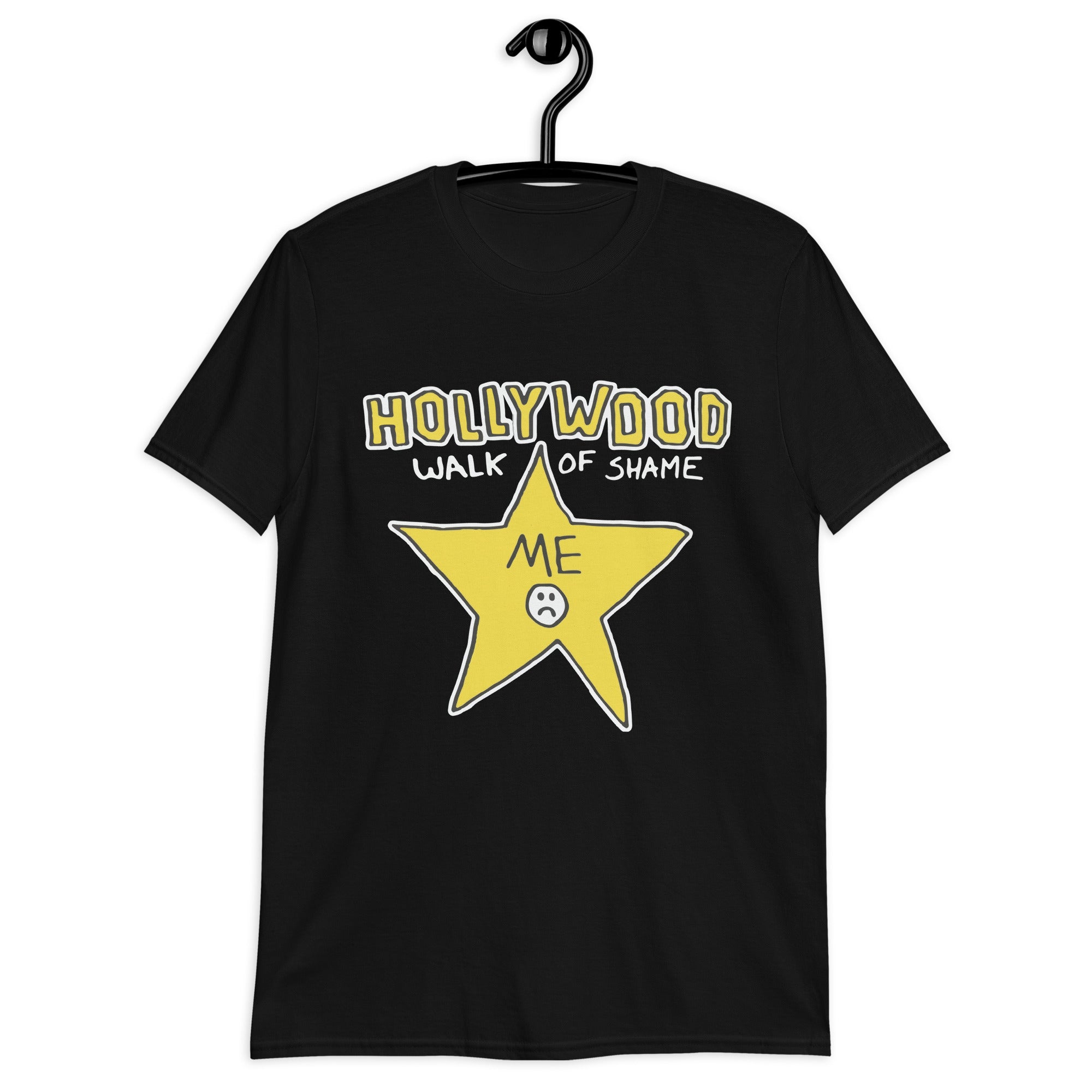 Hollywood walk of shame me Short-Sleeve Unisex T-Shirt