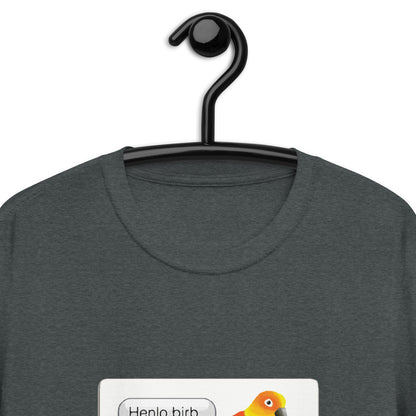 henlo bird meme Short-Sleeve Unisex T-Shirt