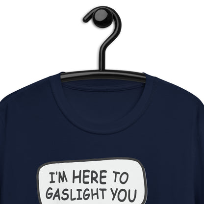 Clippy está aquí para iluminarte. Camiseta unisex de manga corta