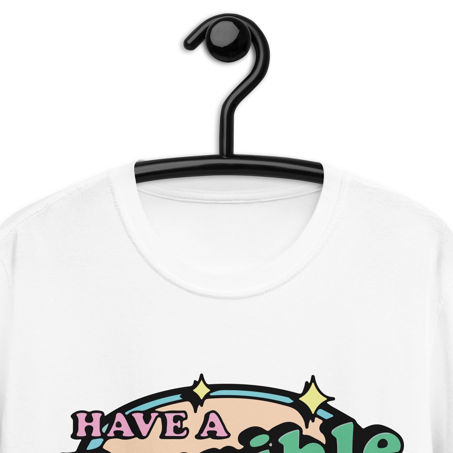 Que tengas un día terrible. Camiseta unisex de manga corta