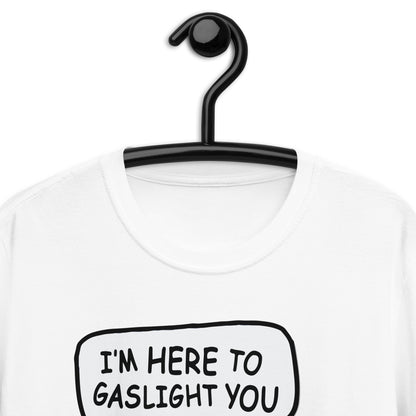 Clippy está aquí para iluminarte. Camiseta unisex de manga corta