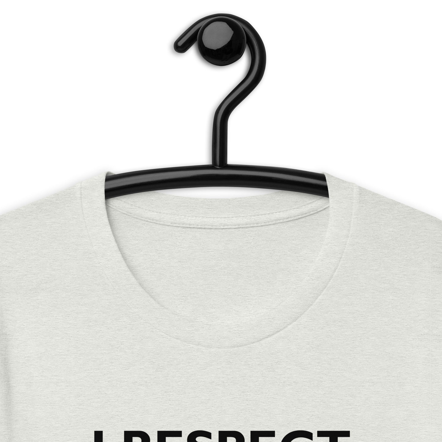 I RESPECT WOMEN SO MUCH Unisex t-shirt