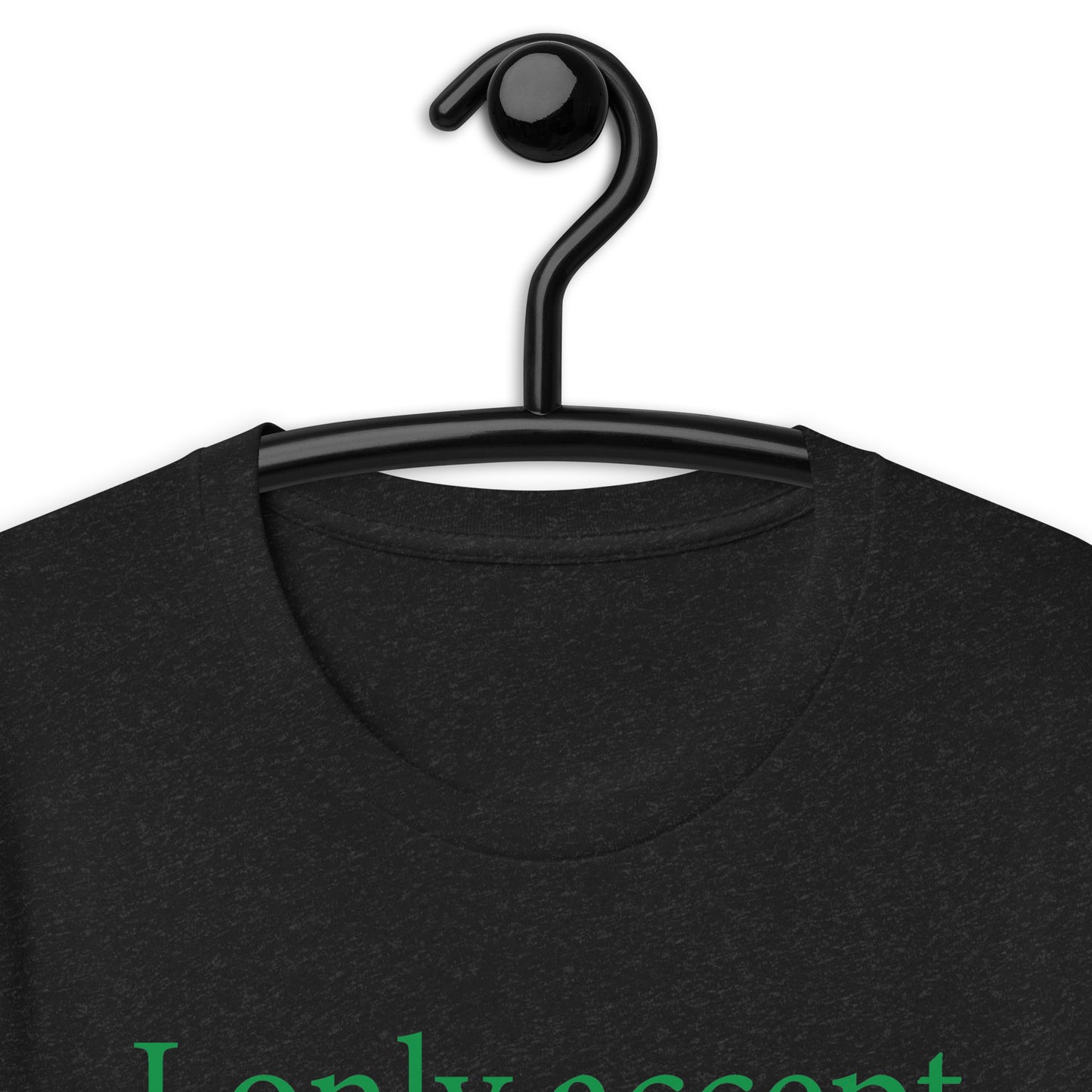 I only accept apologies in ca$h Unisex t-shirt