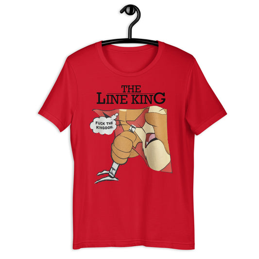 The Line king Unisex t-shirt
